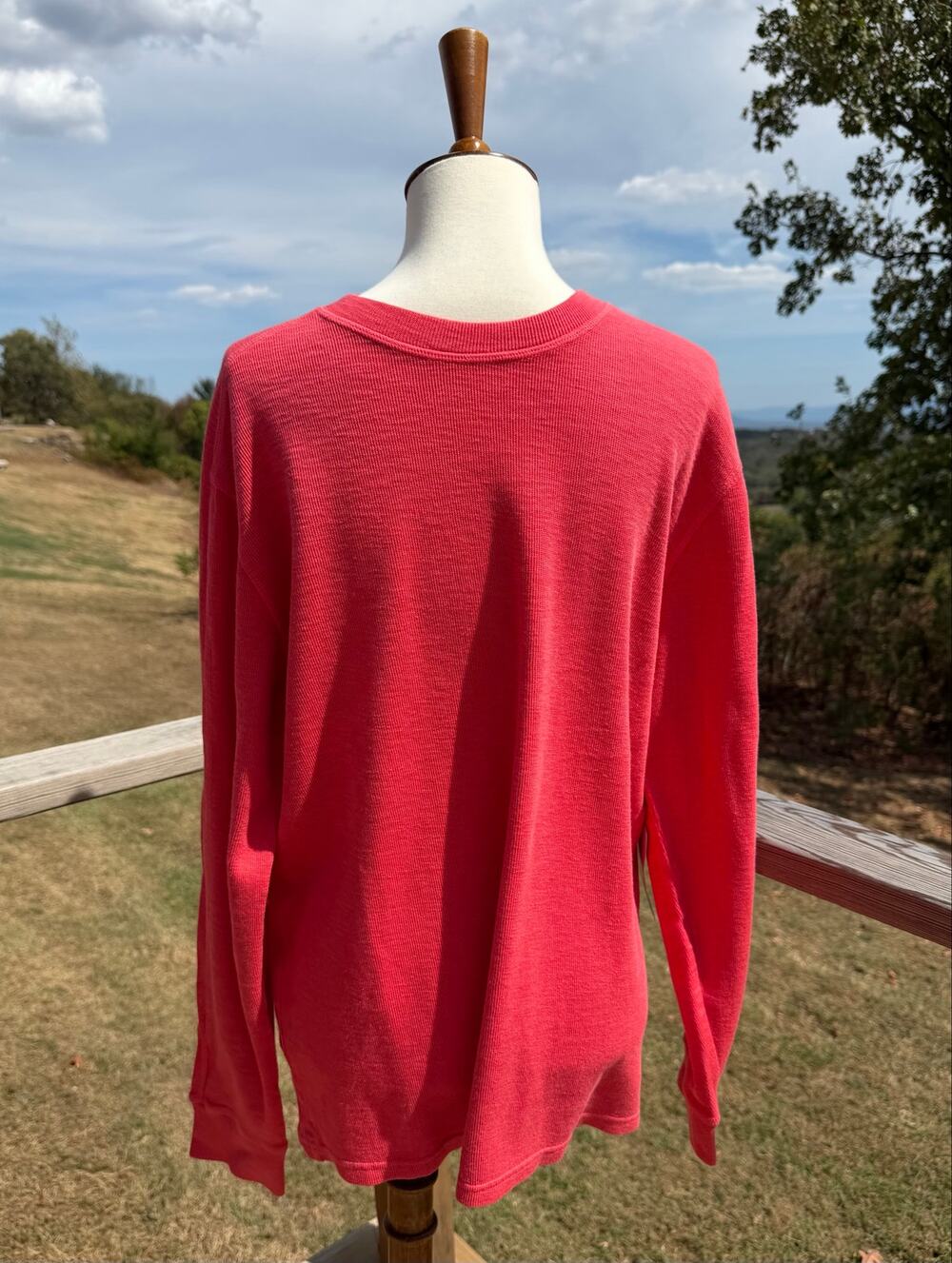 NWT True Grit Sunset Jackson Knit Long Sleeve Waffle Thermal Shirt Size Small